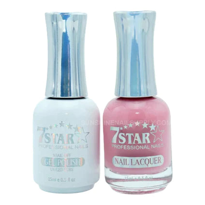 7 Star Nail Lacquer + Gel Polish Matching Pair, 337, 0.5oz