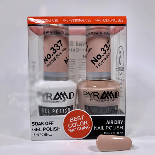 Pyramid Gel Polish + Nail Lacquer, 337, 0.5oz