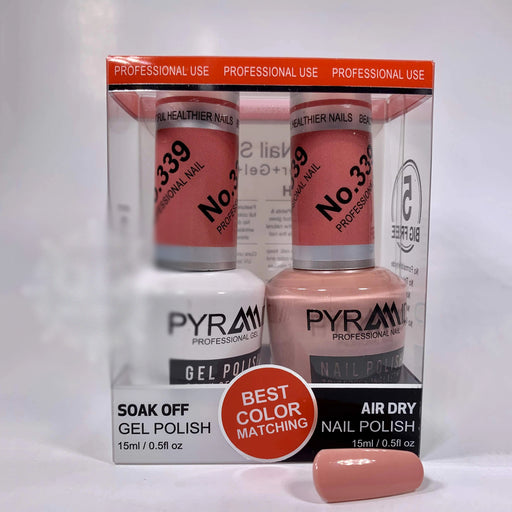 Pyramid Gel Polish + Nail Lacquer, 339, 0.5oz