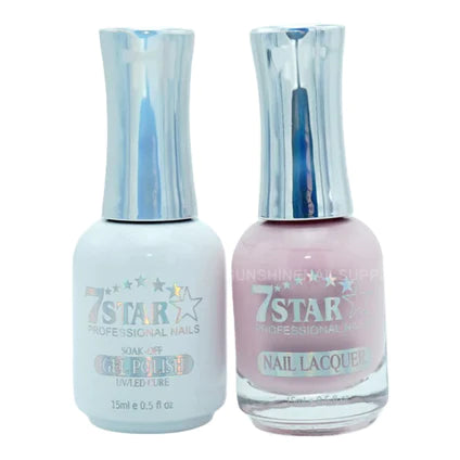 7 Star Nail Lacquer + Gel Polish Matching Pair, 341, 0.5oz