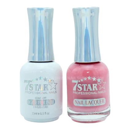 7 Star Nail Lacquer + Gel Polish Matching Pair, 345 0.5oz