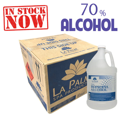 La Palm 70% Isopropyl Alcohol, CASE, 1Gal (Packing: 4pcs/case)