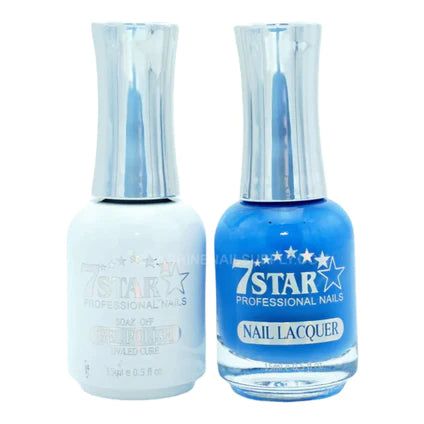 7 Star Nail Lacquer + Gel Polish Matching Pair, 346 0.5oz