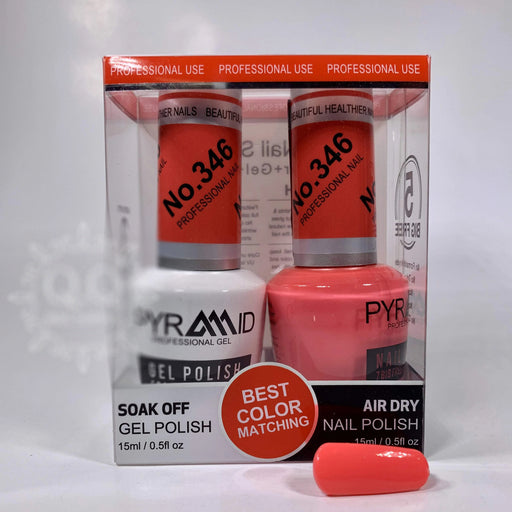Pyramid Gel Polish + Nail Lacquer, 346, 0.5oz