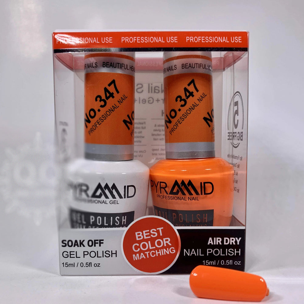 Pyramid Gel Polish + Nail Lacquer, 347, 0.5oz