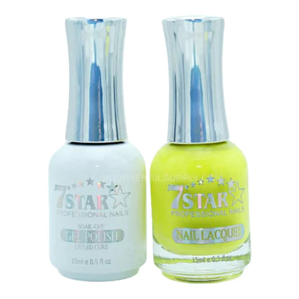 7 Star Nail Lacquer + Gel Polish Matching Pair, 349 0.5oz