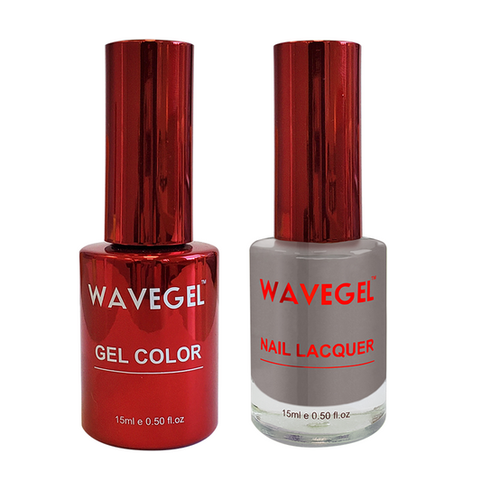 Wave Gel Nail Lacquer + Gel Polish, QUEEN Collection, 034, Abroad, 0.5oz