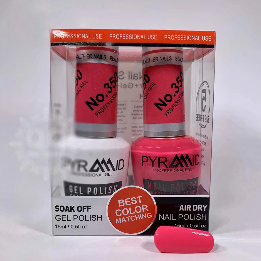 Pyramid Gel Polish + Nail Lacquer, 350, 0.5oz