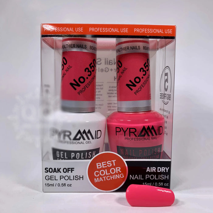 Pyramid Gel Polish + Nail Lacquer, 350, 0.5oz
