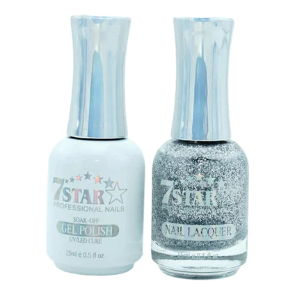 7 Star Nail Lacquer + Gel Polish Matching Pair, 351 0.5oz