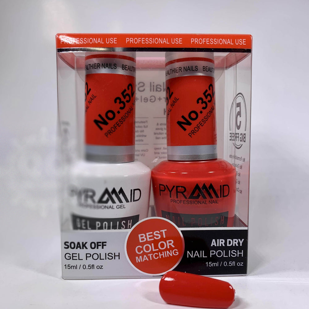 Pyramid Gel Polish + Nail Lacquer, 352, 0.5oz