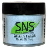 SNS Gelous Dipping Powder, 352, Tiffany Blue, 1oz BB KK