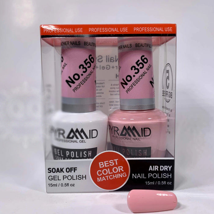 Pyramid Gel Polish + Nail Lacquer, 356, 0.5oz