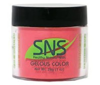 SNS Gelous Dipping Powder, 357, Red Obsession, 1oz BB KK0724