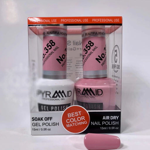 Pyramid Gel Polish + Nail Lacquer, 358, 0.5oz