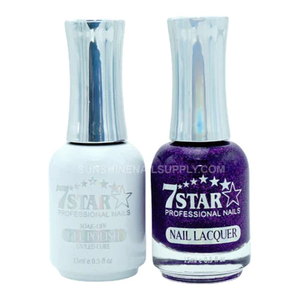 7 Star Nail Lacquer + Gel Polish Matching Pair, 359, 0.5oz