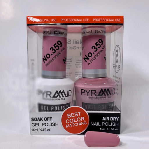 Pyramid Gel Polish + Nail Lacquer, 359, 0.5oz