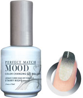LeChat Mood Perfect Match Color Changing Gel Polish, MPMG35, Starry Night, 0.5oz KK1227