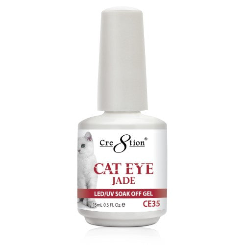 Cre8tion Cat Eye Gel - JADE Collection, 0.5oz - 035