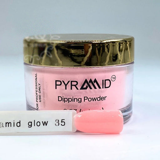 Pyramid Dipping Powder, Glow In The Dark Collection, GL35, 2oz
