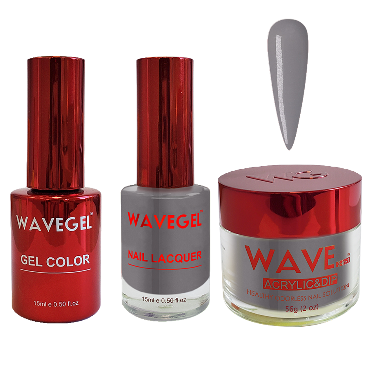 Wave Gel 4in1 Dipping Powder + Gel Polish + Nail Lacquer, QUEEN Collection, 035, Westminister Abbey