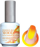 LeChat Mood Perfect Match Color Changing Gel Polish, MPMG36, Tangi Mango, 0.5oz KK1227