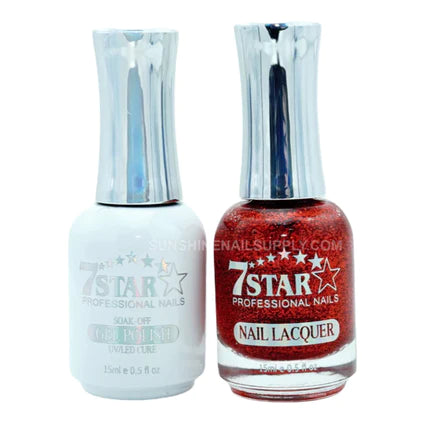 7 Star Nail Lacquer + Gel Polish Matching Pair, 364, 0.5oz