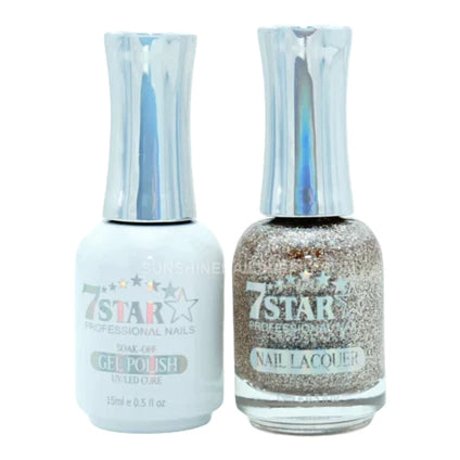 7 Star Nail Lacquer + Gel Polish Matching Pair, 366, 0.5oz