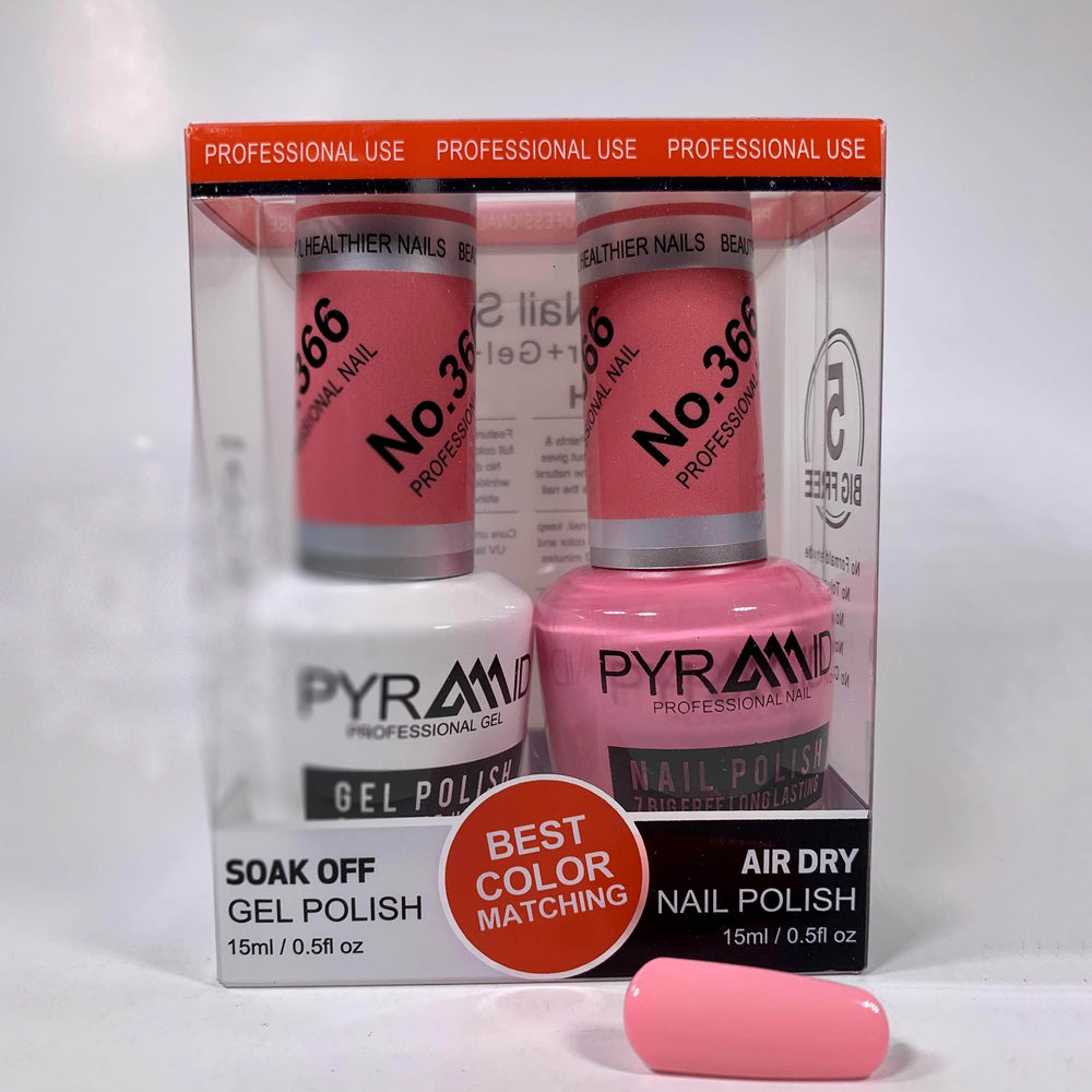 Pyramid Gel Polish + Nail Lacquer, 366, 0.5oz