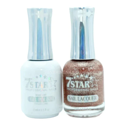 7 Star Nail Lacquer + Gel Polish Matching Pair, 367, 0.5oz