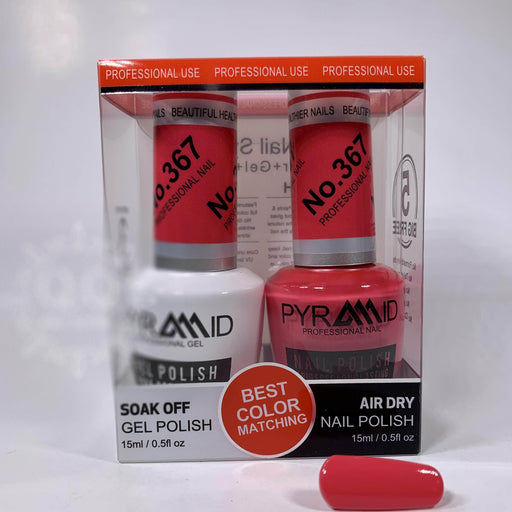 Pyramid Gel Polish + Nail Lacquer, 367, 0.5oz