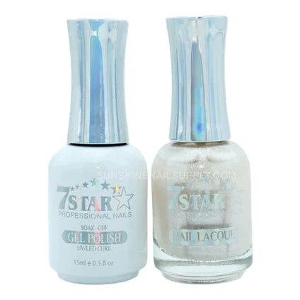 7 Star Nail Lacquer + Gel Polish Matching Pair, 368, 0.5oz