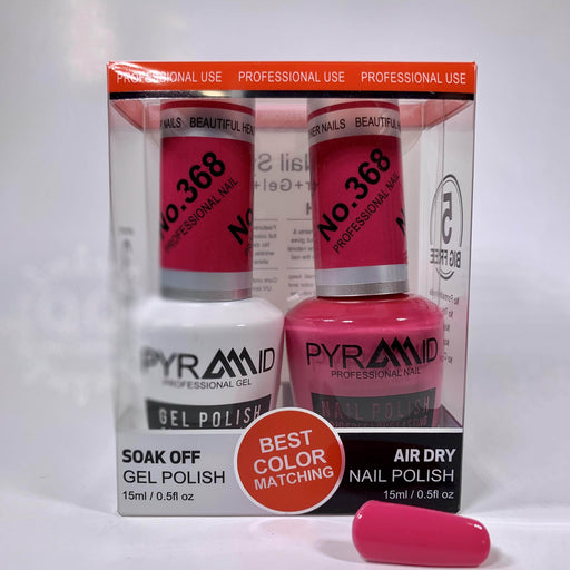 Pyramid Gel Polish + Nail Lacquer, 368, 0.5oz