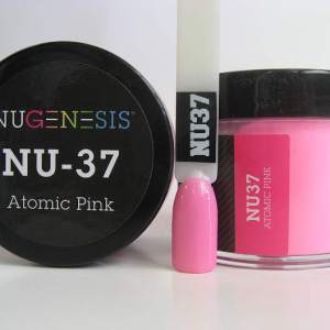 Nugenesis Dipping Powder, NU 037, Atomic Pink, 2oz MH1005