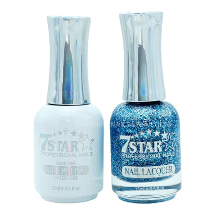 7 Star Nail Lacquer + Gel Polish Matching Pair, 370, 0.5oz