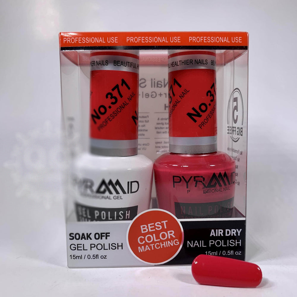Pyramid Gel Polish + Nail Lacquer, 371, 0.5oz