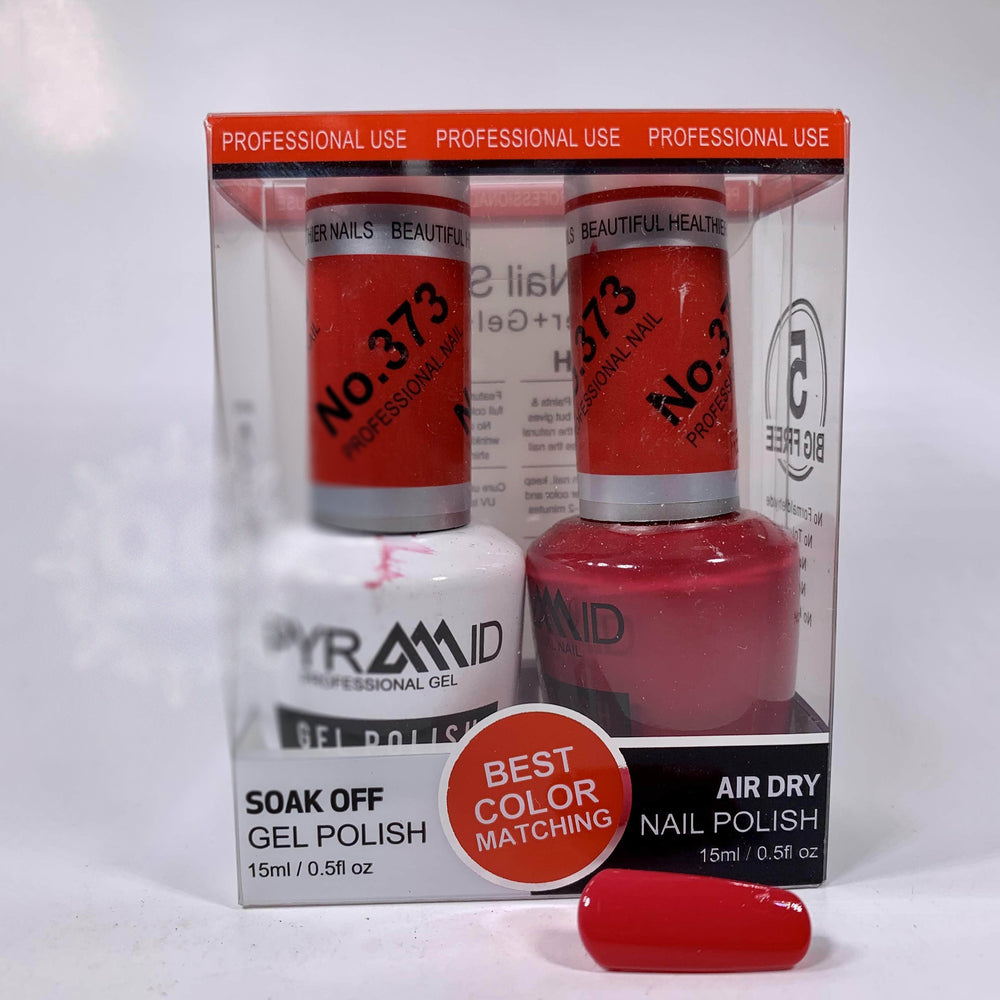 Pyramid Gel Polish + Nail Lacquer, 373, 0.5oz