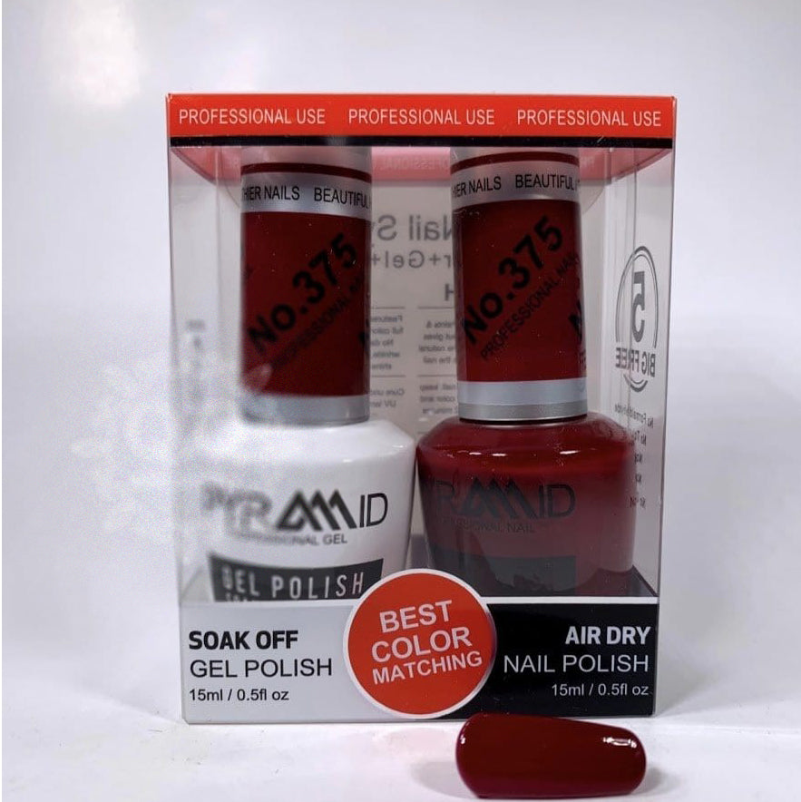 Pyramid Gel Polish + Nail Lacquer, 375, 0.5oz