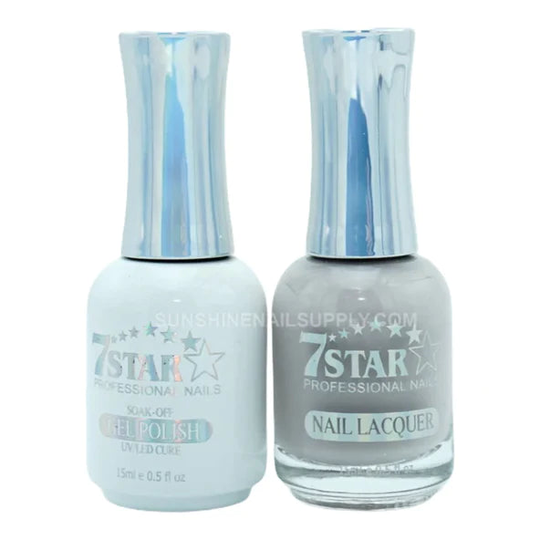 7 Star Nail Lacquer + Gel Polish Matching Pair, 377, 2oz