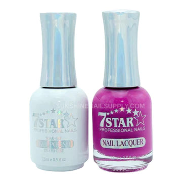 7 Star Nail Lacquer + Gel Polish Matching Pair, 378, 2oz