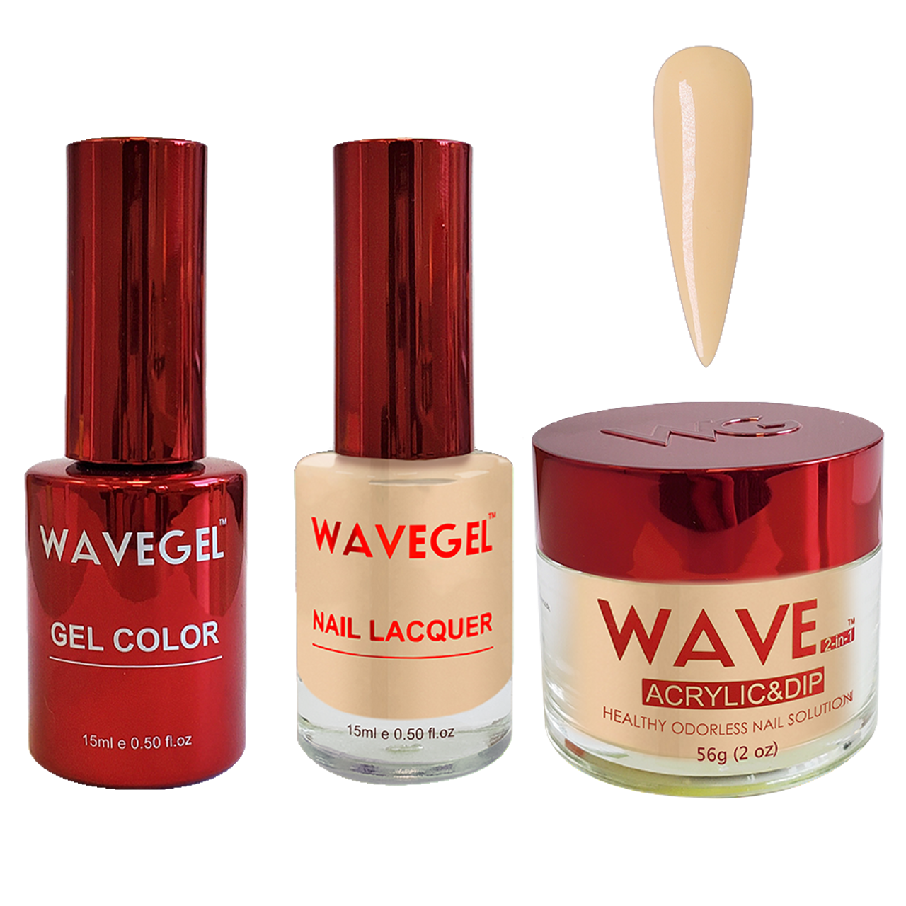 Wave Gel 4in1 Dipping Powder + Gel Polish + Nail Lacquer, QUEEN Collection, 037, Maharaja