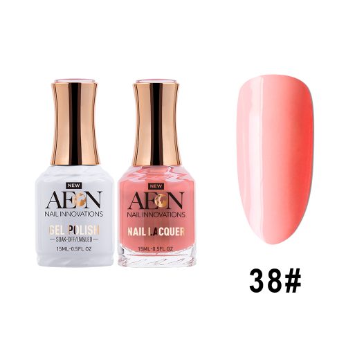 AEON Gel Polish + Nail Lacquer, 038, It’s A Girl!, 0.5oz OK0326LK