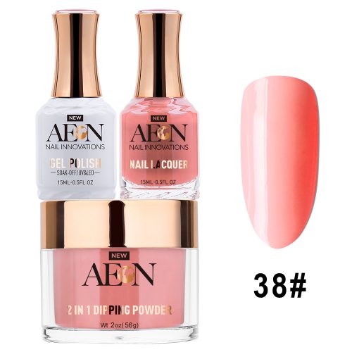 AEON 3in1 Dipping Powder + Gel Polish + Nail Lacquer, 038, It’s A Girl! OK0327LK