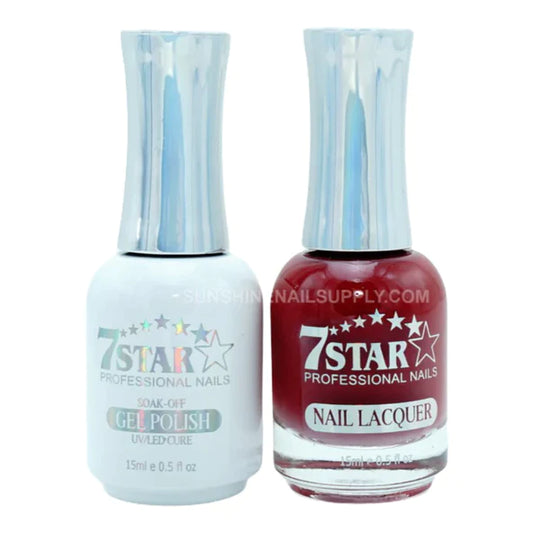 7 Star Nail Lacquer + Gel Polish Matching Pair, 380, 2oz