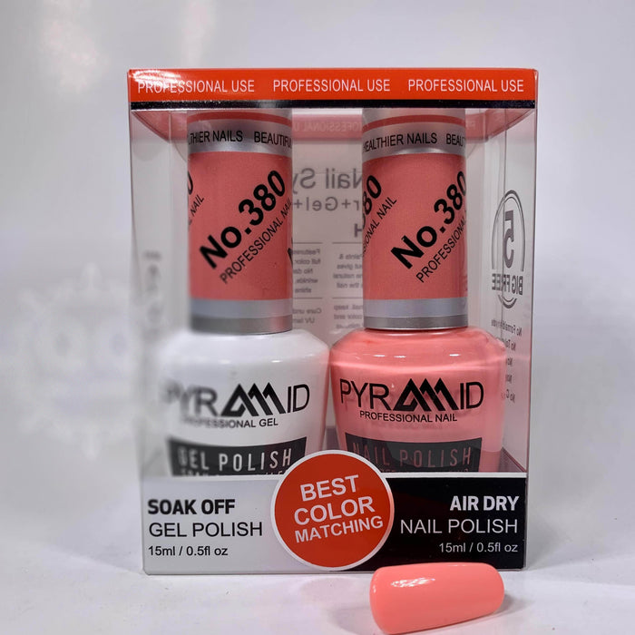 Pyramid Gel Polish + Nail Lacquer, 380, 0.5oz