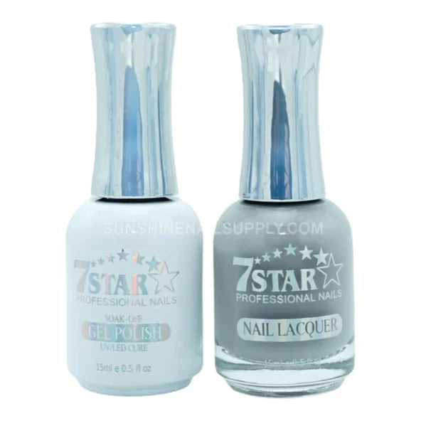 7 Star Nail Lacquer + Gel Polish Matching Pair, 385, 2oz