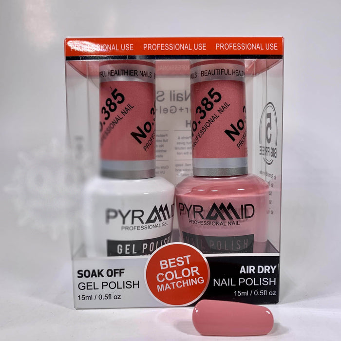 Pyramid Gel Polish + Nail Lacquer, 385, 0.5oz