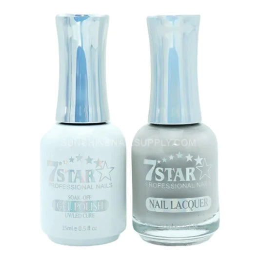 7 Star Nail Lacquer + Gel Polish Matching Pair, 386, 2oz