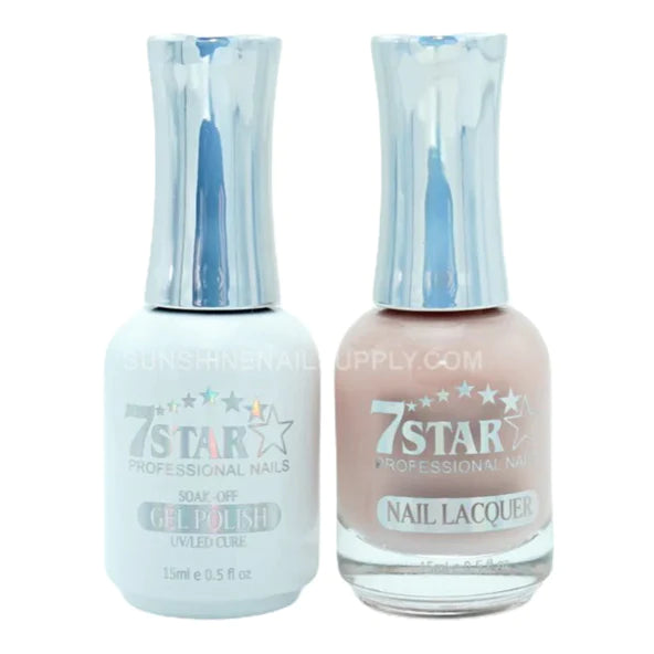 7 Star Nail Lacquer + Gel Polish Matching Pair, 387, 2oz