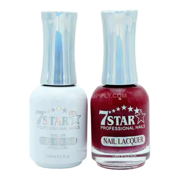 7 Star Nail Lacquer + Gel Polish Matching Pair, 388, 2oz